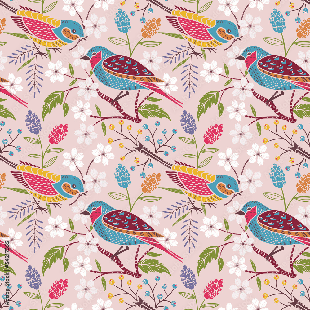 Seamless floral pattern Seamless floral pattern