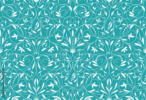 Seamless floral pattern © tets