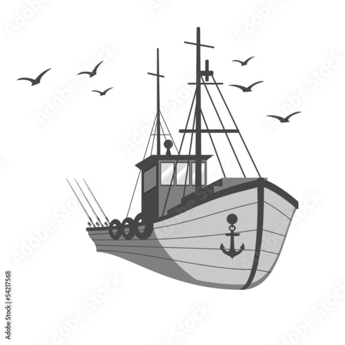 Fishing ship
