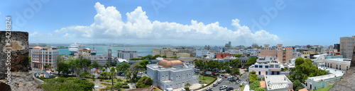 Panoramic View of San Juan Puerto Rico photo