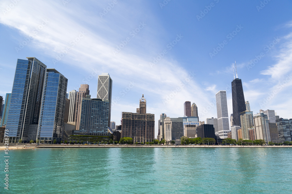 Obraz premium Panoramę Chicago