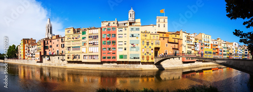 Panorama of Girona photo