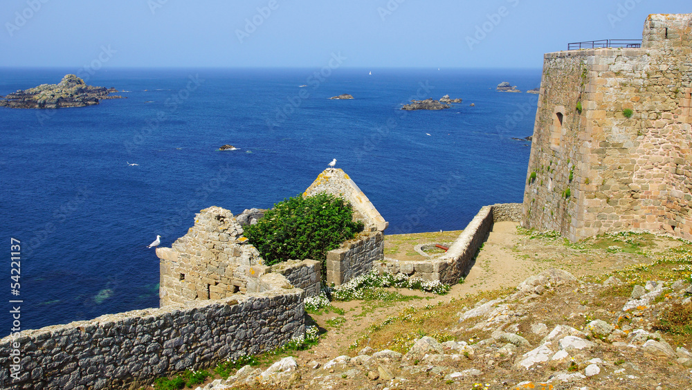 fort de l'île aux moines (côte d'Armor)