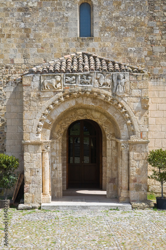 Sanctuary of St. Maria d  Anglona. Tursi. Basilicata. Italy.