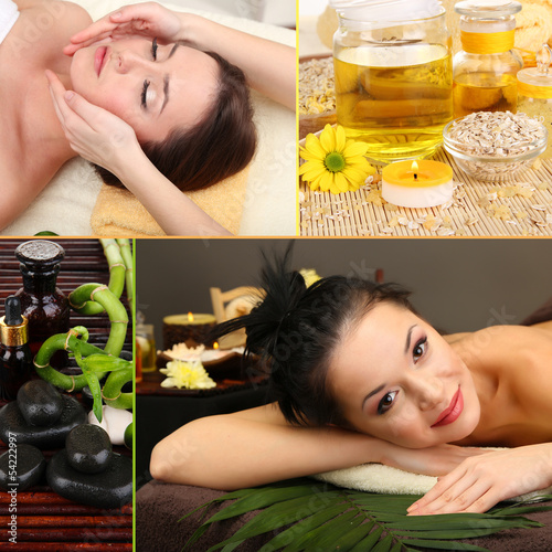 Spa collage