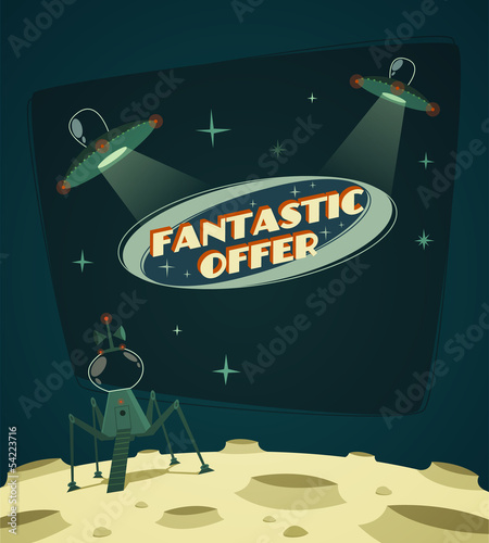 Fantastic offer. Cosmic space background