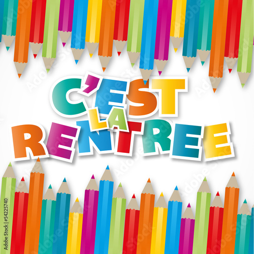 c'est la rentrée!!