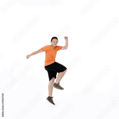 Fototapeta Naklejka Na Ścianę i Meble -  jump boy