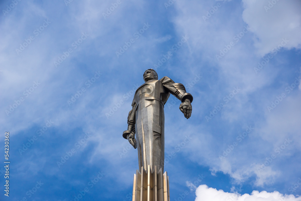 Fototapeta premium Yuri Gagarin monument in Moscow
