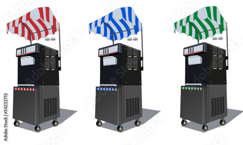 Machine glace à l'italienne