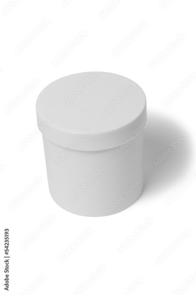cream on the white background cream on the white background