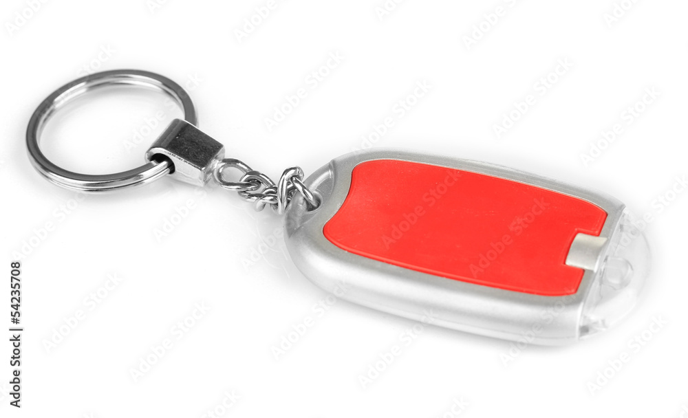 Keychain isolated on white Keychain isolated on white