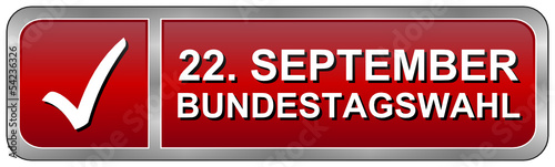 22. September: Bundestagswahl