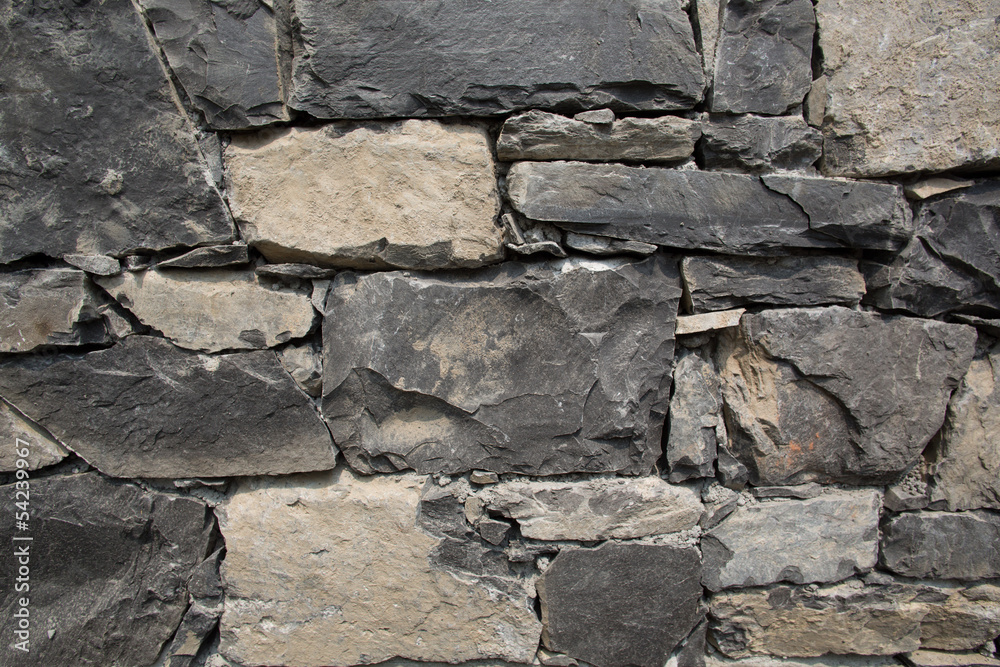 Obraz premium Natural Stone Wall (Texture)