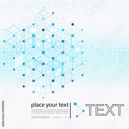 Molecule And Communication Background