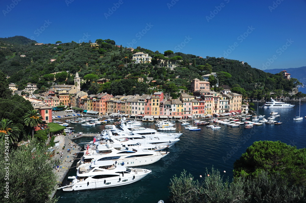 Portofino, famous small town near Genova, Italy