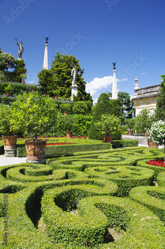 Gartenparadies - Insel Isola Bella im Lago Maggiore
