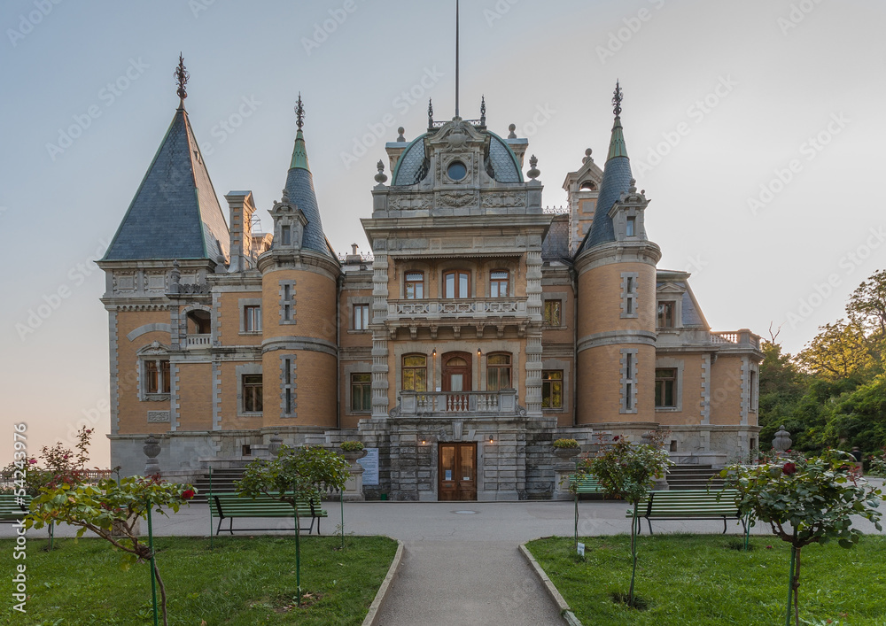 Palace of russian emperor in Massandra