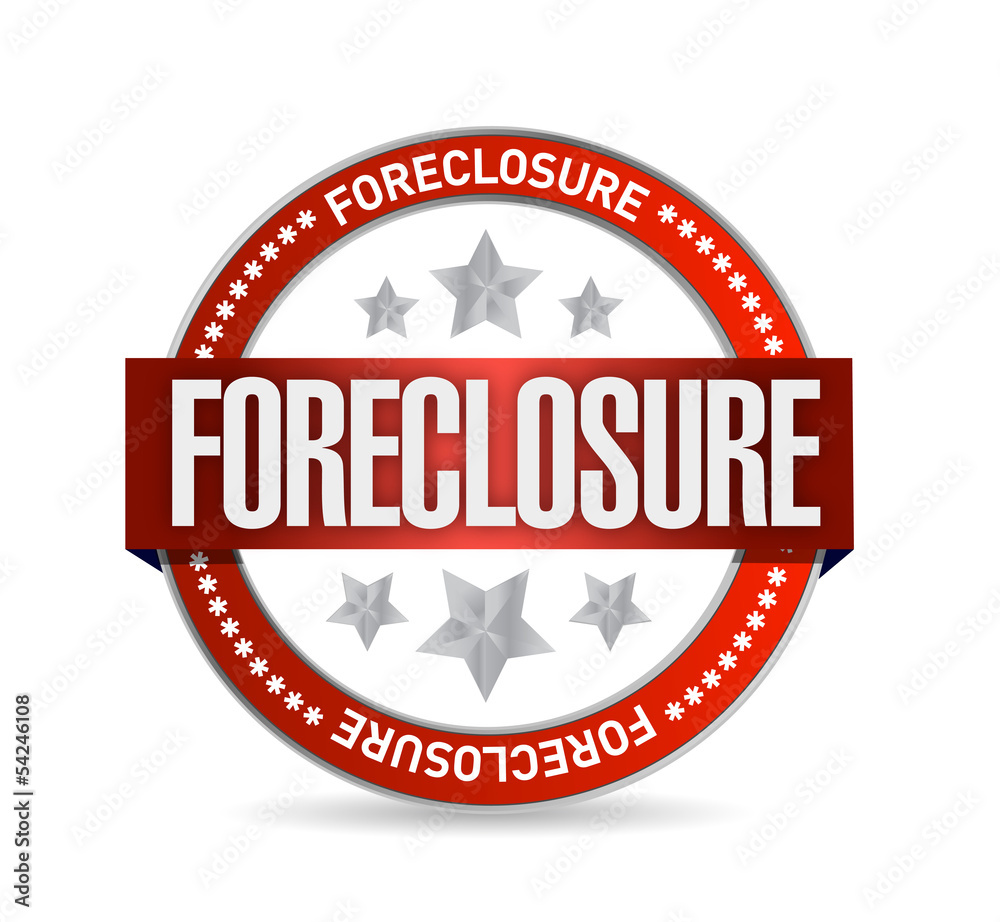 foreclosure seal stamp illustration design foreclosure seal stamp illustration design