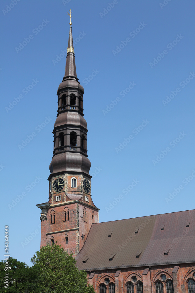 Obraz premium St. Katharinenkirche, Hamburg