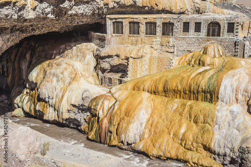 The Inca's Bridge in Mendoza, Argentina. photo