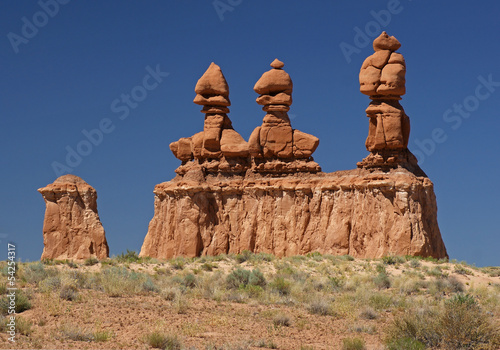 Obraz na płótnie Rock formation - Goblin Valley State Park