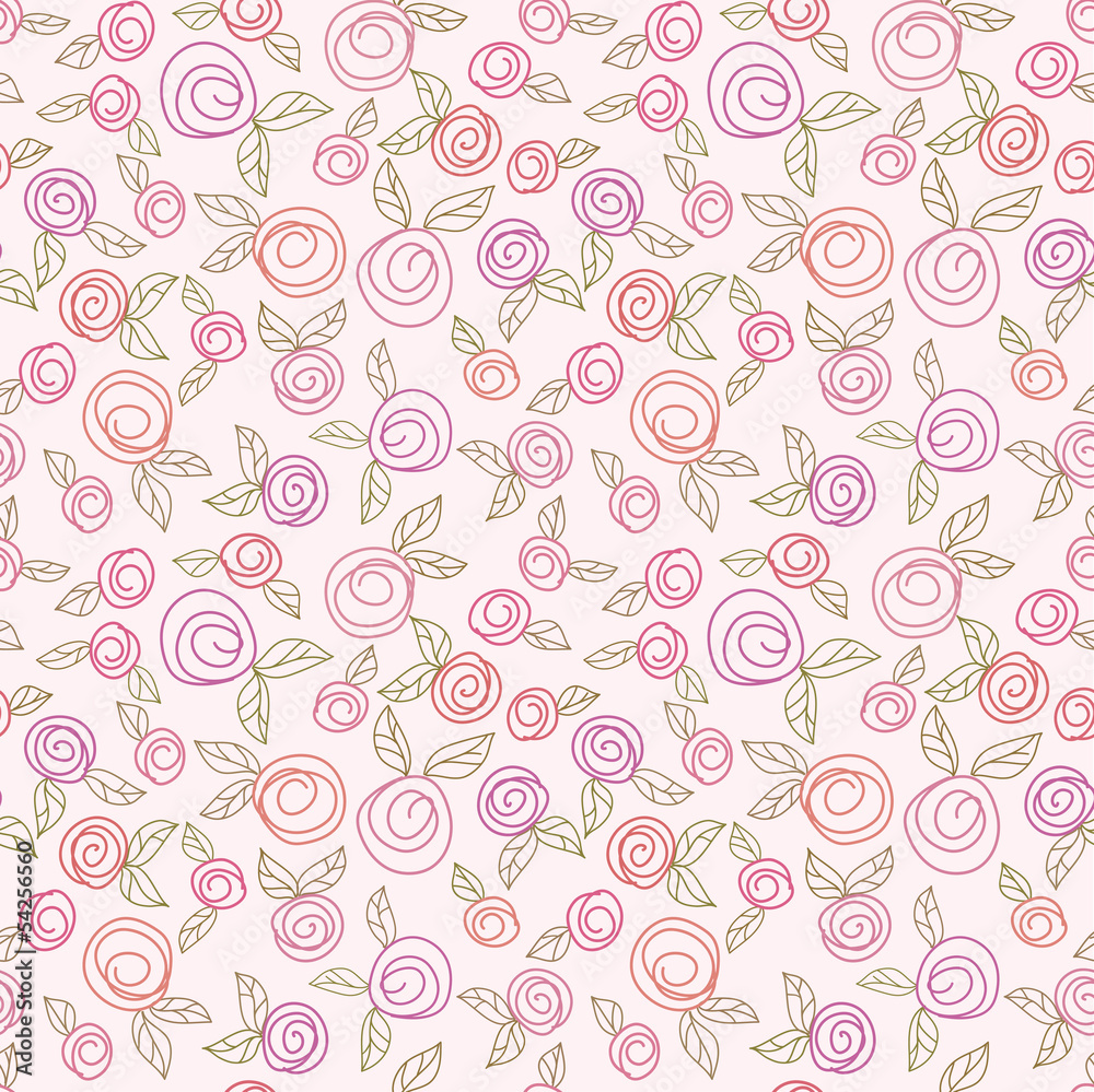 seamless abstract floral background seamless abstract floral background