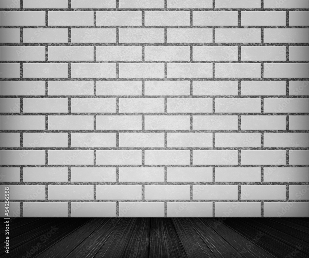 White Brick Room Backdrop