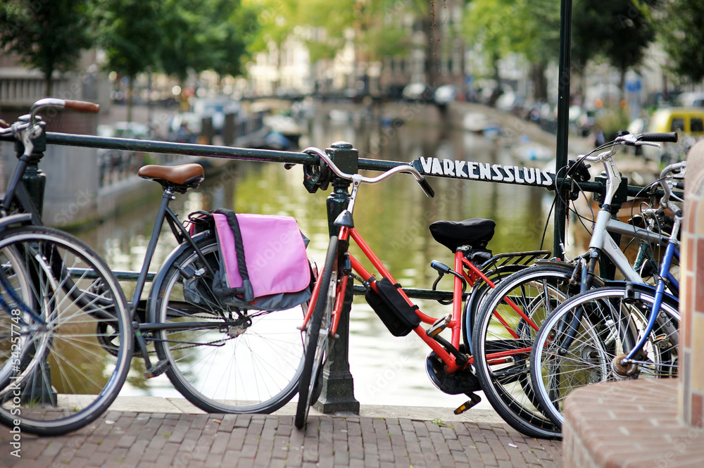 Bicycles in Amsterdam