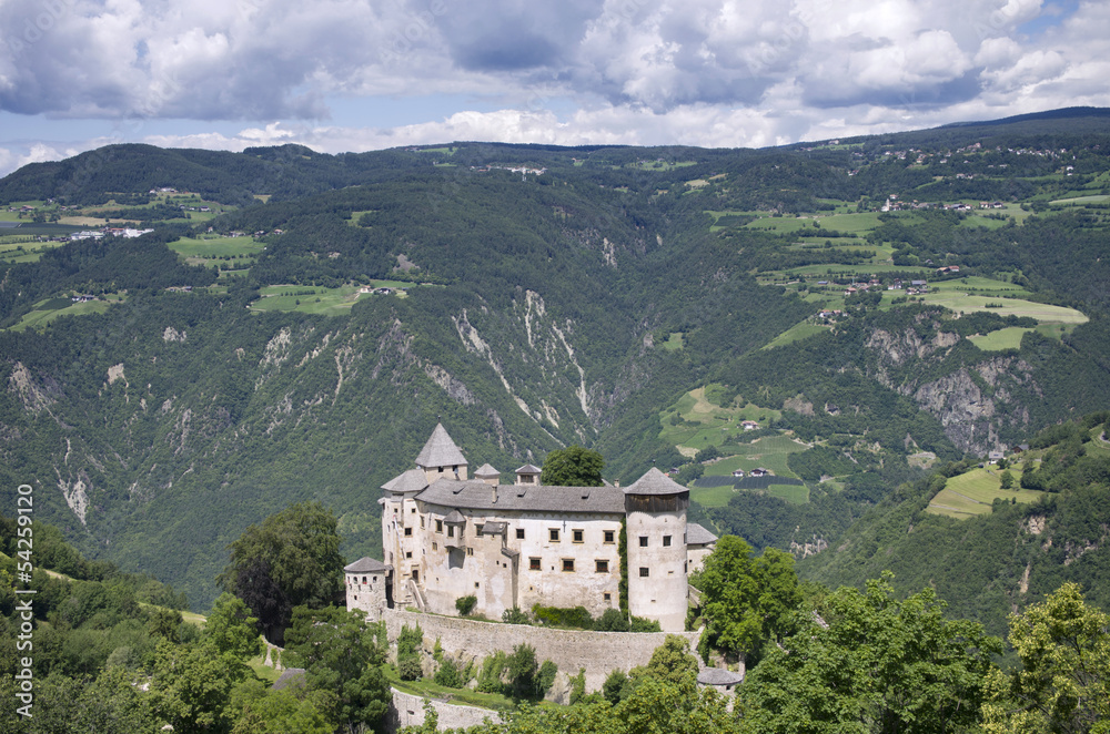 South Tyrol Landscape with Castle (Bolzano)
