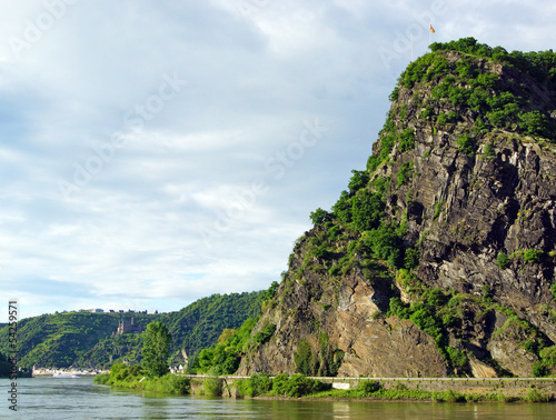 Loreley Felsen am Rhein photo