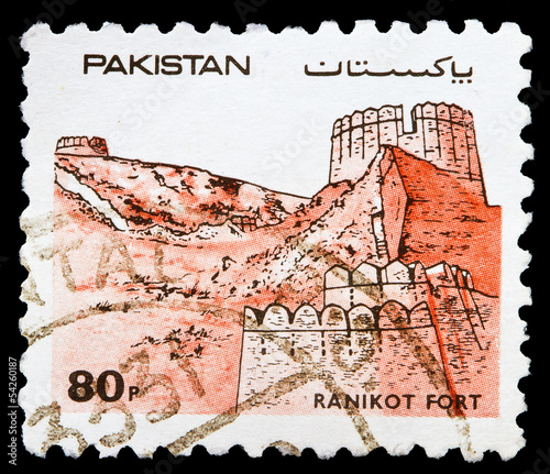 Post stamp from Pakistan photo