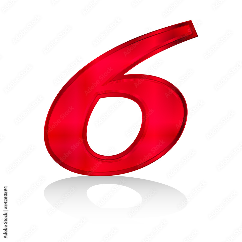 6 数字 エンブレム 6 数字 エンブレム