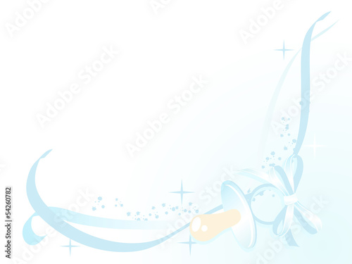 Baby boy arrival card