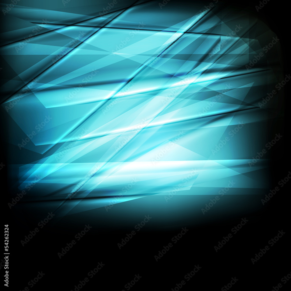 Neon abstract design background vector