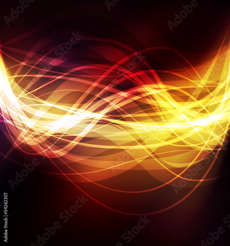 Neon abstract design background vector