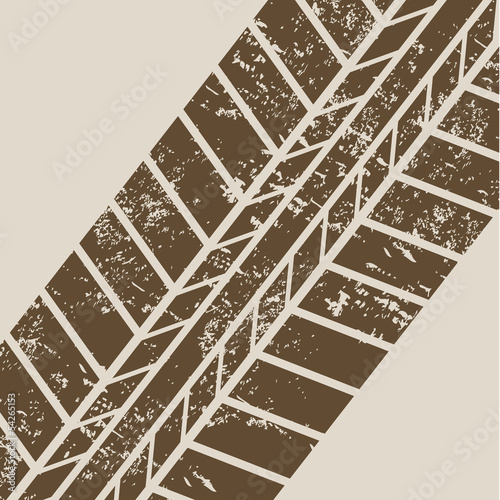 tire tracks