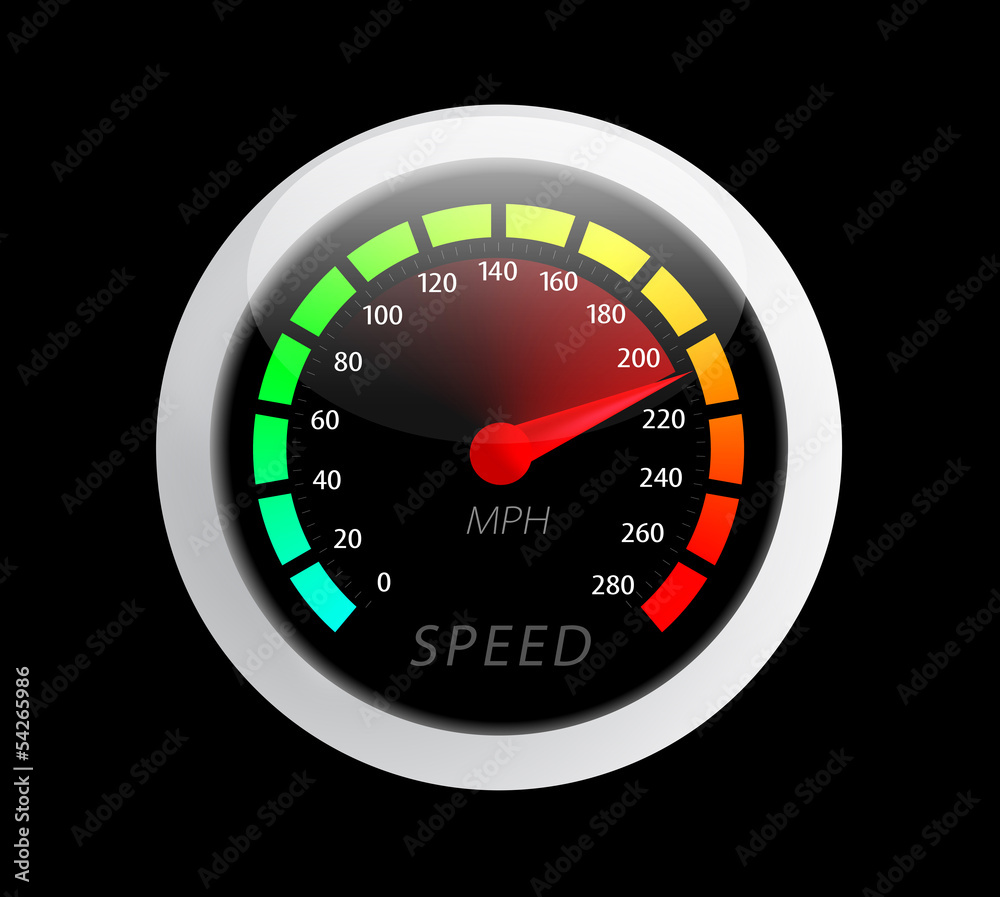 Speedometer Vector illustration