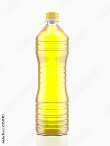 Bottle of cooking oil