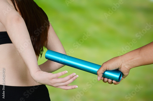 Baton Relay Race