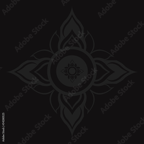 Seamless dark wallpaper