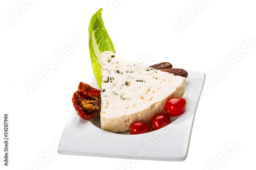 Spanish cheese with mould