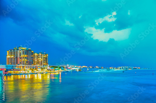 stormy weather over florida photo