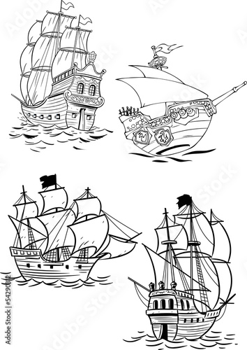 different types of sailboats