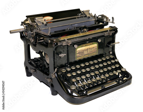 alte antike Schreibmaschine, typewriter