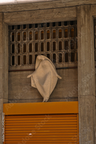 Statue in LA Coruna, Spain photo