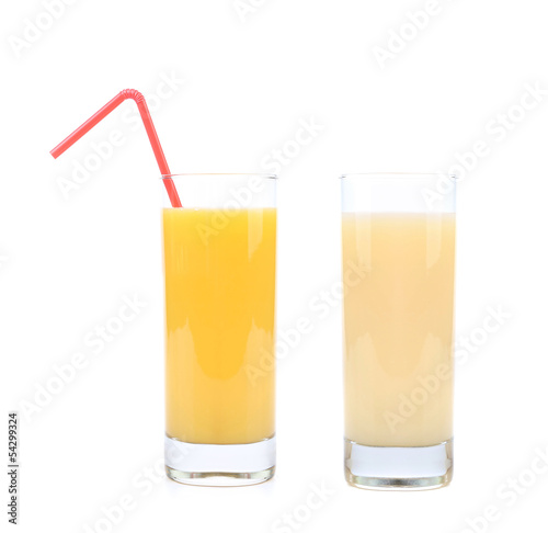 Banana and orange juice