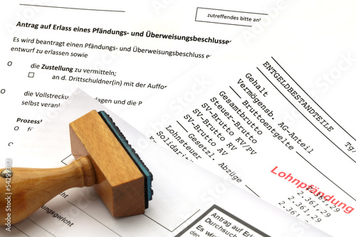 Photos Lohnpfändung