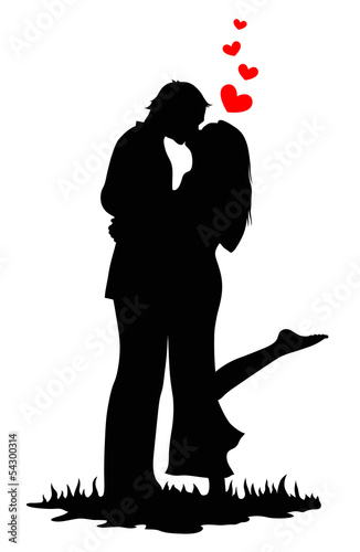 Kissing lovers
