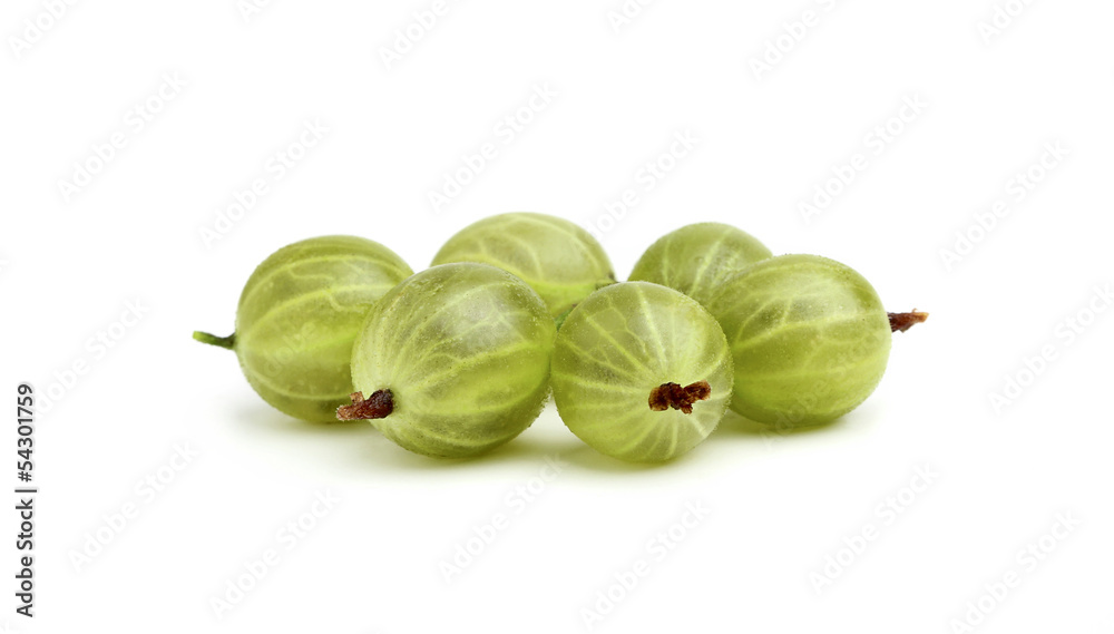 A handful of gooseberries A handful of gooseberries